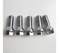 Wheel Hub Lock Bolt 4pcs/5pcs M12X1.5 22mm Thread Length Steel Wheel Bolts Lug Bolt Automobile Short Head Bolts Long Steel Lug Bolts Tire Studs Car Accessories