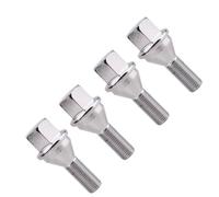 Wheel Hub Lock Bolt 4x Car Wheel Lug Bolts Nuts M12x1.25mm 6511051AA 6509933AA Compatible With Dodge For Dart 2012 2013 2014 2015 2016