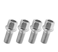 Wheel Hub Lock Bolt Compatible With For A2 2000-2005 For A3 8P 2003-2012 Car Wheel Studs 4x M14x1.5 28mm Wheel Lug For Bolt Nut Set Hub