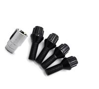 Wheel Hub Lock Bolt Compatible With For E60 For E61 For E24 Car Wheel Studs 4x M12x1.5 28mm For Bolt Locking Set Hub Nut