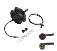 Wheel Hub Motor for Electric Bike 350W 36V/48V Brushless Rear Hub Motor Compatible with 135mm, 175mm, 195mm Rear Forks with 36 Spoke Holes (48V 250W 175mm)