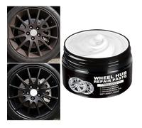 Wheel Hub Paste 50g, Wheel Hub Renewal Cream, Rust-Resistant Tire Paste for Restoration Dressing Vehicle Maintenance Detailing Car Truck Sedan Offroad