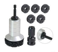 Wheel Hub Rust Removal Disc, Axle Head Brake Grinding Tool Maintenance Plastic Metal Construction For Car Automotive Repair