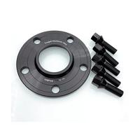 Wheel Hub Spacers 2 Pcs 10mm Wheel Spacers Adapters + 10pcs Lug Bolts PCD 5x112 Center Bore 66.5/66.6mm M12x1.5 Car Wheel Spacers Wheel Spacer(And Cone SeatBolts)
