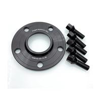 Wheel Hub Spacers 2 Pcs 12mm Wheel Spacers Adapters + 10pcs Lug Bolts PCD 5x120 Center Bore 72.56mm M14x1.5 Car Wheel Spacers Bore Hubcentric(And Cone Seat Bolts)
