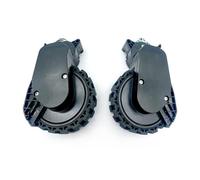 Wheel Left/Right Optional. Compatible for Dreame X30 Ultra/ X40 Ultra, Compatible for Xiaomi Mijia S10+/ X10+ / X20+, Robot Vacuum Cleaner Parts(Black-L+R Wheel)