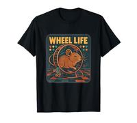 Wheel Life Retro Degu Poster T-Shirt