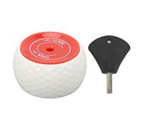 Wheel Like Practice Putting Ball Adjustable Weight Putting Accuracy Trainer Ball for Golf Enthusiasts Beginners and Pros Plastic 3.2oz