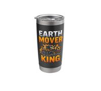 Wheel Loader Operator Construction Worker Earth Mover Lover Stainless Steel Insulated Tumbler
