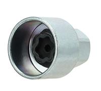 Wheel Lock Lug Nut Car Wheel Lock Key Anti Theft Lugnut Socket Durable Steel Removal Tool with Secure Lock and Storage Case Wheel Protection Tool(060)