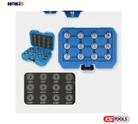 BRILLIANT TOOLS BT691190 Rim Lock Assortment | for VW | 12 Pieces [Powered by KS Tools]