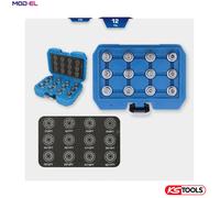 BRILLIANT TOOLS BT691190 Rim Lock Assortment | for VW | 12 Pieces [Powered by KS Tools]