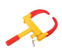 Wheel Lock， Wheel Lock Anti Theft Clamp for Cars, Ca, Trailers, Van, Adjustable Nine-Hole with 3 Keys