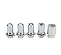 Wheel Locks Kit:Precision Metal Anti Theft Car Wheel Locks 00276 00901,for Genuine Accessory,Long Lasting and Durable,Enhance Safety,5Pcs