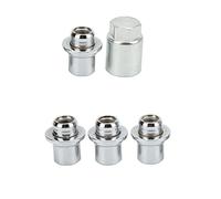 Wheel Locks Set:Precision Metal Anti Theft Car Wheel Locks 00276 0090,for Genuine Accessory,Long Lasting and Durable,Enhance Safety,5Pcs