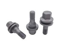 Wheel Lug Bolt Nuts Compatible With Opel 20pcs Length 63mm Hex 17mm Car Wheel Lug Bolts Hub Screws M12x1.25(C)