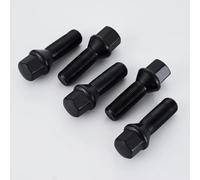 Wheel Lug Bolt Wheel Bolts Nuts M14x1.5 14x1.25 28mm/35mm/40mm/45mm Shank Conical For Seat Aftermarket ET Extended Lug Studs(M14x1.25,28mm)