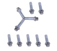 Wheel Lug Bolts auto Compatible With Benz For GLE350 16-18 For GLE400 16-19 Car Wheel Studs Wheel Nut For Bolt Hub Stud Tyre 0009905407