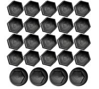 Wheel lug bolts Car Black Wheel Covers Wheel Nuts Bolt Cap 17MM