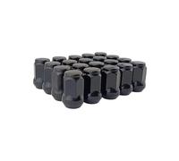 Wheel lug bolts Compatible with Dodge for Challenger 2008+ for Charger 2006+ 3/4" 19mm Hex 35mm m14x1.5 Black Lug Nuts Fits