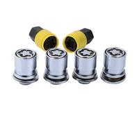 Wheel lug bolts Compatible with Lexus M12x1.5 Lug Nuts Wheel Lock 4pcs nuts+2keys
