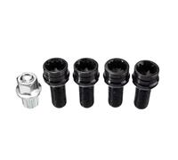 Wheel lug bolts Compatible with VW for Golf for for Beetle for Passat 14mmX1.5MM Wheel Screw Bolt Lock Lug Nut