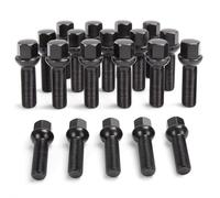 Wheel lug bolts Compatible With VW For Tiguan For Passat For M14x1.5 Extended Lug Bolts Ball Seat Wheel Bolts(Shank 45mm)