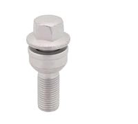WHEEL LUG NUT STUD BOLT SILVER STEEL FOR A5/A8/Q3/Q5/Q7/RSQ3/S8/SQ5/SQ7 REPLACEMENT OEM 8R0601295, SINGLE PIECE