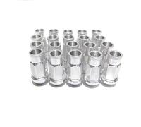 Wheel Lug Nuts Bolts 20PCS Car Modification Racing Wheel Lug Nuts Screw Hub Tyre Screw Bolt Universal Wheel Lug Nuts M12x1.5/1.25(2,M12x1.5)