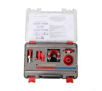 Wheel Marking Gauge, Adjustable Parallel Line Scriber Ruler with Hex Vernier Caliper, All-Metal Construction for Woodworking and Crafting