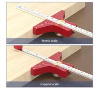 Wheel Marking Gauge Precisions Multi Angles Scriber Line Drawing Height Measuring Ruler Woodworking Scriber Tool for Carpenter Pencil