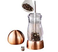 Wheel Mill - Adjustable Manual Shaker, for -Use Spices | Stainless Steel Seasoning Tool, Table Cooking Companion, Fennel Seed Grinder, Kitchen Accessory
