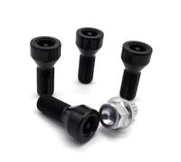 Wheel Mounting Bolts Compatible With BMW For 128i 2008 2009 2010 2011 2012 For 318i 1991-1998 OEM 36136786419 4Pcs Car Wheel Bolts Lug Nuts