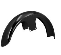 Wheel Mudsling Plate For Touring For Road For King For Street For Electra For Tri For Glide For Custom For Baggers 23" Front Fender Cover(Gloss Black)