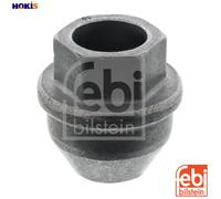 Febi Bilstein 46714 Front Rear Wheel Nut Steel M14 x 1.5 Thread Size Fits Ford