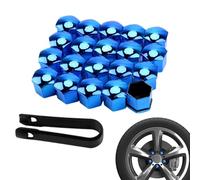 Wheel Nut Bolt Cover,Car Tire Nut Caps | Bolt Cap Set | for Tire Nuts, 20pcs Dust Cover, Pair Screw Protector Cap