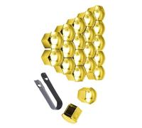 Wheel Nut Cap 17 19 21mm For Suzuki For Aerio For Ciaz For Equator | 20Pcs Car Wheel Nut Cap Screw Housing Decoration 17mm 19mm 21mm(Yellow,17mm)