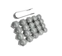 Wheel Nut Cap 17 19 21mm For Suzuki For Aerio For Ciaz For Equator | 20Pcs Car Wheel Nut Cap Screw Housing Decoration 17mm 19mm 21mm(Gray,19mm)