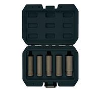 Draper 12423 Wheel Nut Double Socket Set, 3/8" Sq. Dr. (5 Piece)
