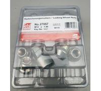 Locking Wheel Nut Bolt Kit Fits Ford B-MAX C-MAX Capri Consul Coupe Febi 27057