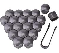 Wheel Nut Rim Cover For Mercedes Benz EQS 450+ SUV X296 GLA H247 GLB X247 GLC 220 d 4MATIC Coupe 400 e, Wheel Bolt Nut Caps Covers With Removal Tool Hexagonal Nut Covers Anti-theft Protection