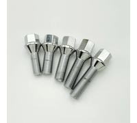 Wheel Nut Stud Bolts Compatible With Benz Spherical And Conical Extended Screw Modification Tire Screws Car Wheel Hub Bolts(A-M14X1.5X28X17)