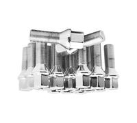 Wheel Nut Stud Bolts Compatible With Fiat For 500 2012 2013 2014 2015 2016 2017 Car Wheel Hub Bolts Lug Nuts Shank Length 28mm M12x1.25