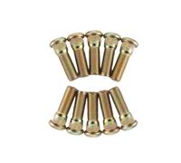 Wheel Nut Stud Bolts Compatible With Isuzu For Amigo 1999-2000 For Axiom 2002-2004 For Rodeo 1991-2004 Rear Wheel Hub Bolts MB584750 9094202052(10 PCS)