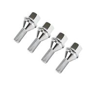 Wheel Nut Stud Bolts Compatible With Jeep For Cherokee 2014-2022 For Compass 2018-2023 4Pcs M12× 1.25 28mm Car Wheel Studs Lug Silver Truck Parts Tool