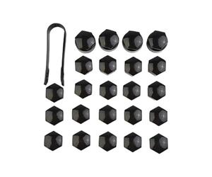 Wheel Nut Stud Bolts Compatible With Opel 24pcs/set Wheel Nut Bolts Trims Studs Cover Cap Nut Bolts 16mmx17mm 17mmx23mm