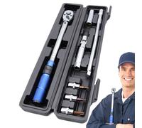 Wheel Nut Wrench: Dual Direction Drive, Micro Adjustment Scale, Quick Release Head | Professional Mechanical Equipment Support The Road Recovery Kit Tighten Bolt Size