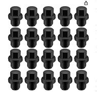 Wheel Nuts Set Popular Professional 20Pcs Full Steel Alloy Black Wheel Lug Nuts RRD500510 Fit for Range Rover Sport (2005-2013) Land Rover Discovery 3/4 (2004-2014) Range Rover L322 (2006-2012) black