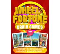 Wheel Of Fortune Brain Games: Memory Boosting Games for Adult & Smart Seniors with Crossword, Fun Trivia, Word Search, Retirement Gifts for Seniors