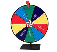 Wheel Of Fortune Turning - Of The Wheel Of Luck That Turns | Table Wheel Spinner Of Fortune, Spinner Wheel With Stand, Fortune Carnival Game, Erasable Accessories